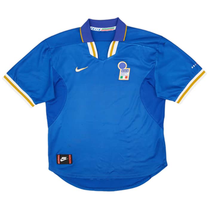 1996-97 Italy Home Shirt - 5/10 - (XL.Boys)