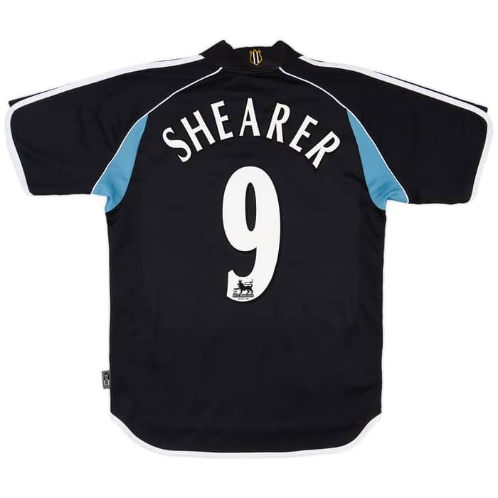 2000-01 Newcastle Away Shirt Shearer #9 - 8/10 - (S)