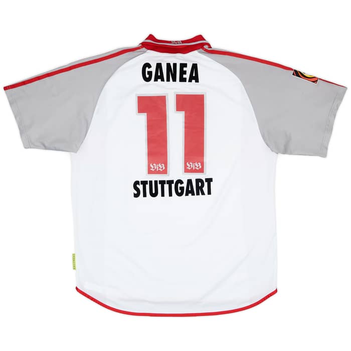 2000-01 Stuttgart Match Issue Home Shirt Ganea #11
