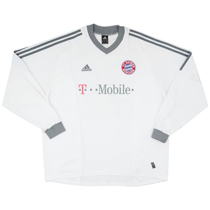 2002-03 Bayern Munich Away L/S Shirt Trochowski #34 - 4/10 - (XXL)