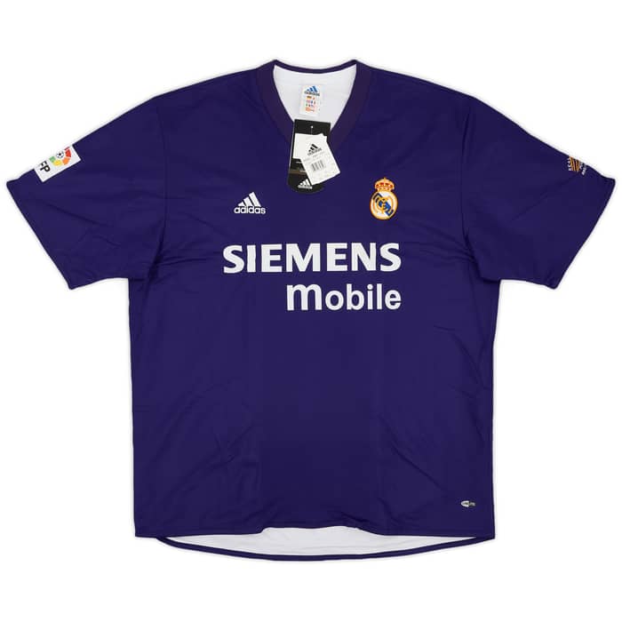 2002-03 Real Madrid Centenary Third Shirt Raul #7 (XL)