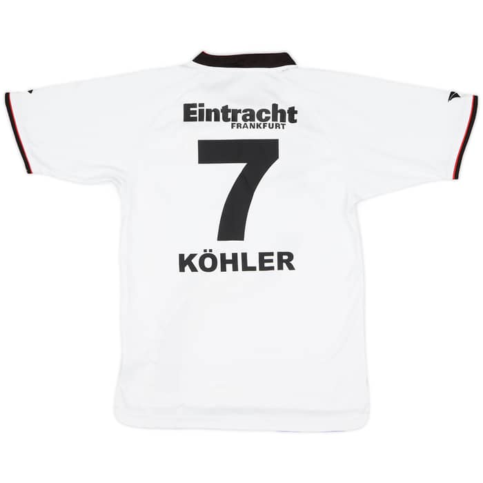 2008-11 Eintracht Frankfurt Signed Away Shirt Kohler #7 - 8/10 - (XS)