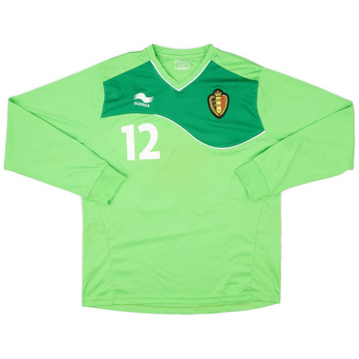 2012-14 Belgium GK Shirt #12 - 8/10 - (M)