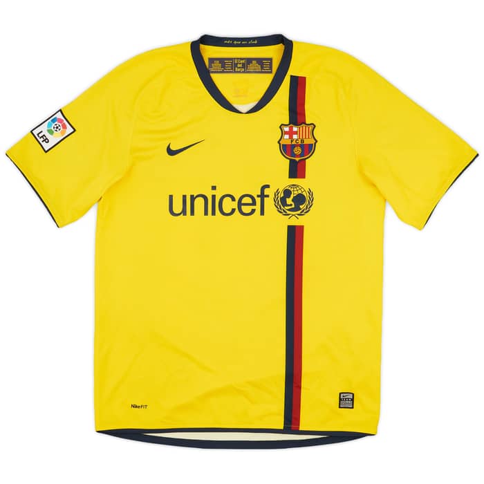 2008-10 Barcelona Away Shirt Messi #10 - 6/10 - (M)