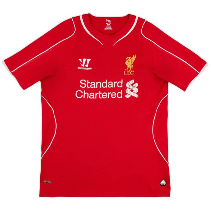 2014-15 Liverpool Home Shirt Gerrard #8 - 5/10 - (M)