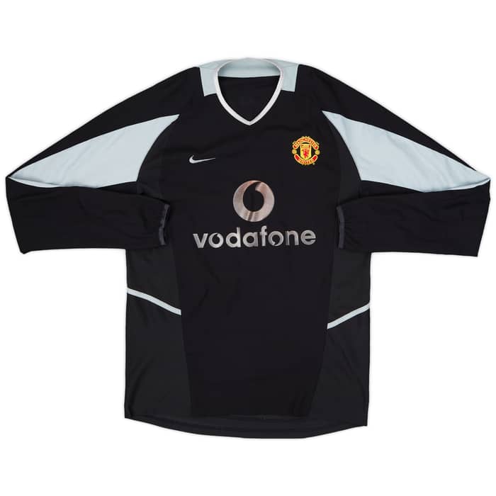 2002-04 Manchester United GK Shirt Barthez #1 - 8/10 - (L)