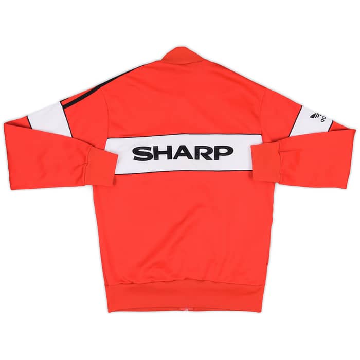 1984-86 Manchester United adidas Track Jacket - 8/10 - (S)