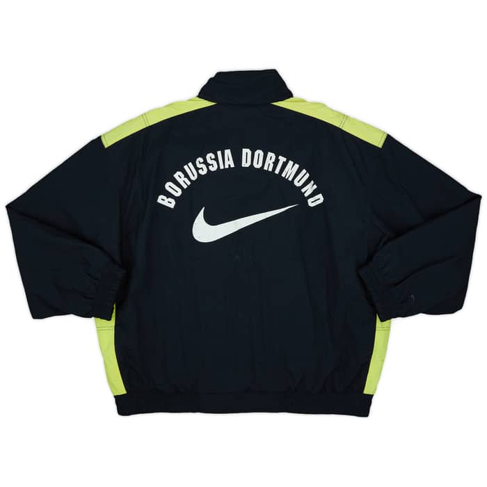 1995-96 Borussia Dortmund Nike Padded Bench Coat - 6/10 - (L)