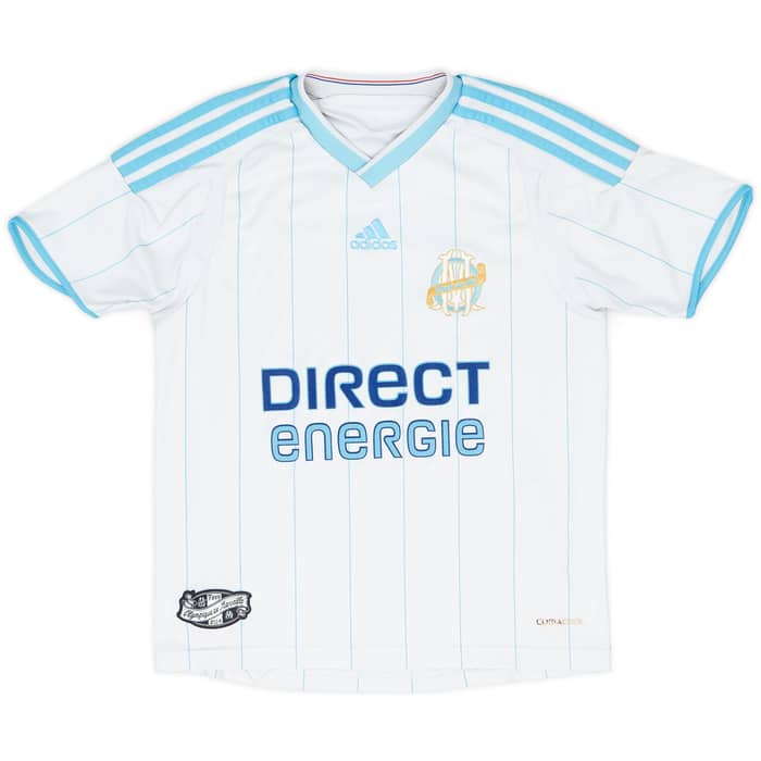 2009-10 Olympique Marseille Home Shirt - 6/10 - (S.Boys)