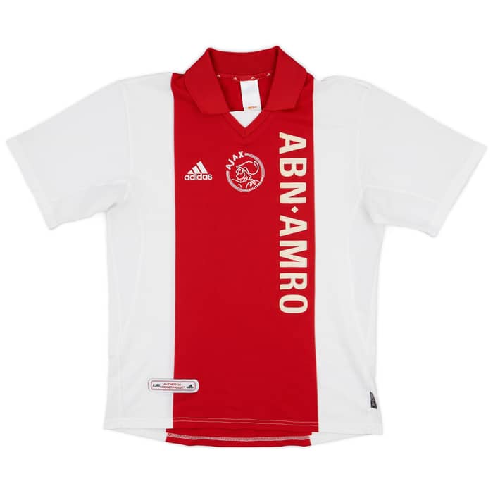 2001-02 Ajax Home Shirt Zlatan #9 - 7/10 - (M)