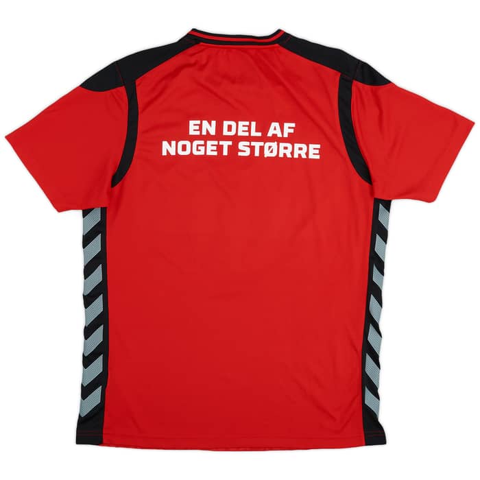 2016-17 Denmark Handball Hummel Training Shirt - 8/10 - (L)