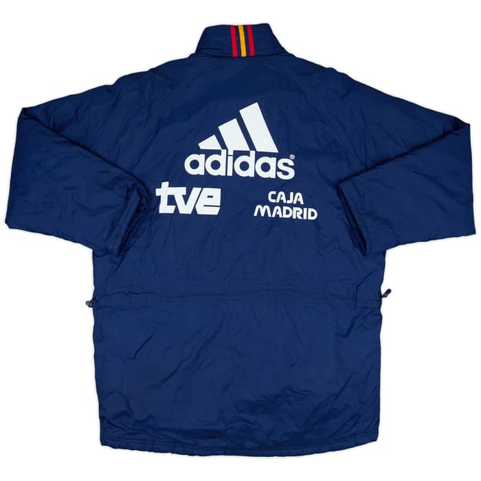 1998-00 Spain adidas Player Issue Padded Bench Coat - 8/10 - (L)