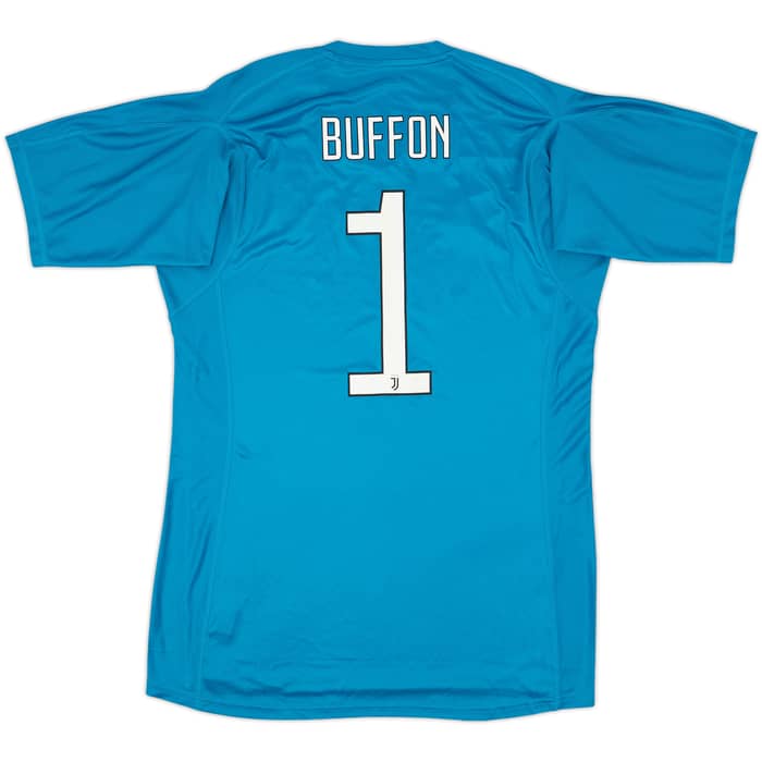 2017-18 Juventus S/S GK Shirt Buffon #1 - 10/10 - (L)