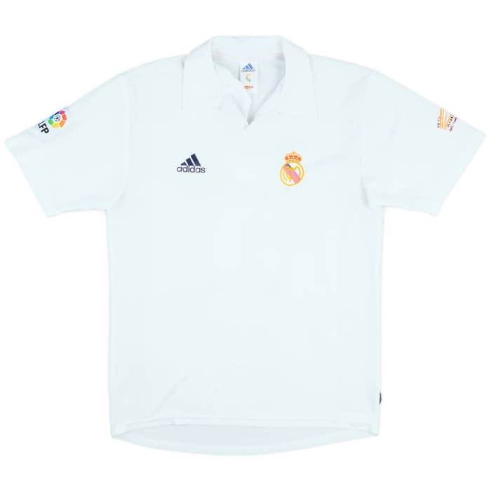 2001 Real Madrid Home Shirt Zidane #5 - 5/10 - (S)