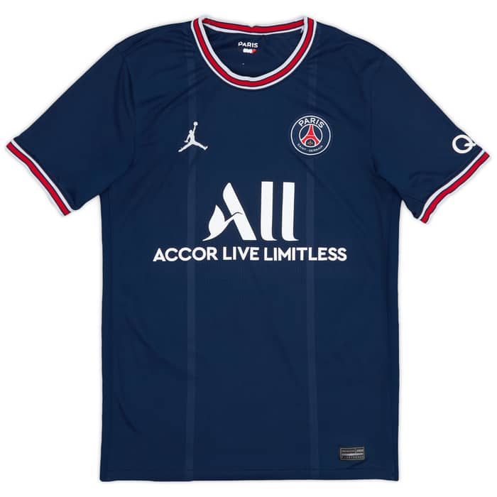 2021-22 Paris Saint-Germain Home Shirt Messi #30 - 8/10 - (S)