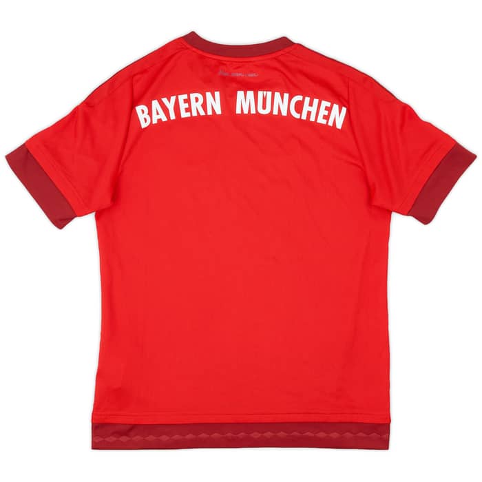 2015-16 Bayern Munich Home Shirt - 9/10 - (L.Boys)