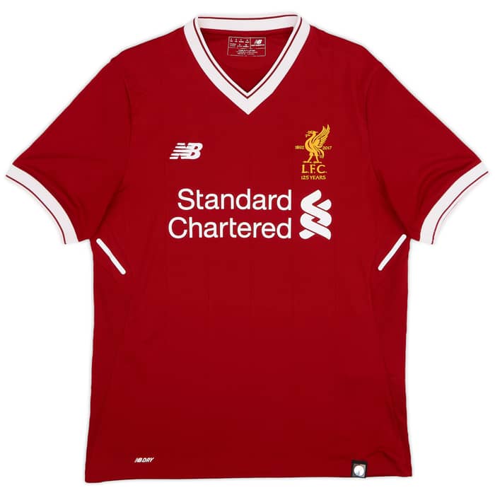 2017-18 Liverpool 125 Years Home Shirt M.Salah #11 - 9/10 - (S)