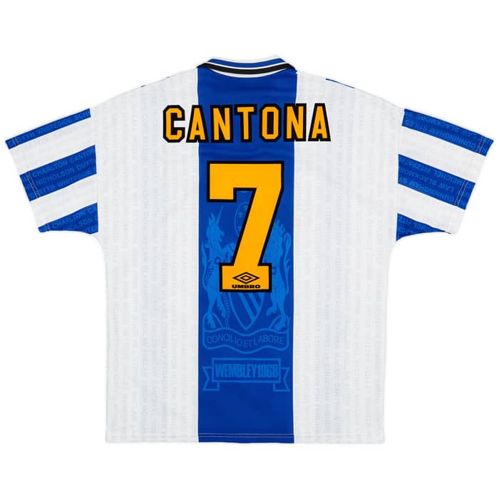 1994-96 Manchester United Third Shirt Cantona #7 - 10/10 - (L)