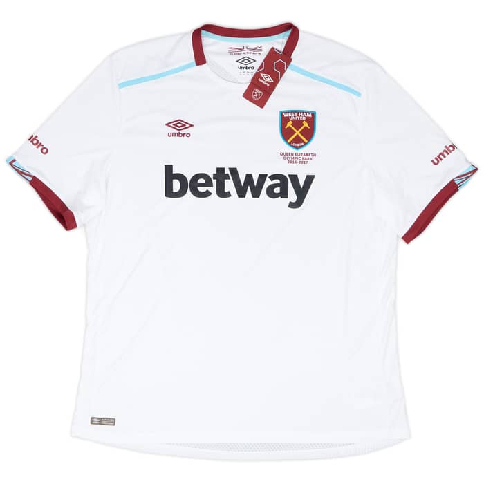 2016-17 West Ham Away Shirt Noble #16 (3XL)