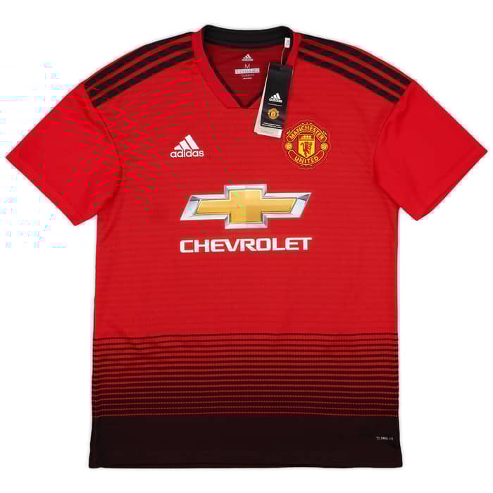 2018-19 Manchester United Home Shirt Lukaku #9 (M)