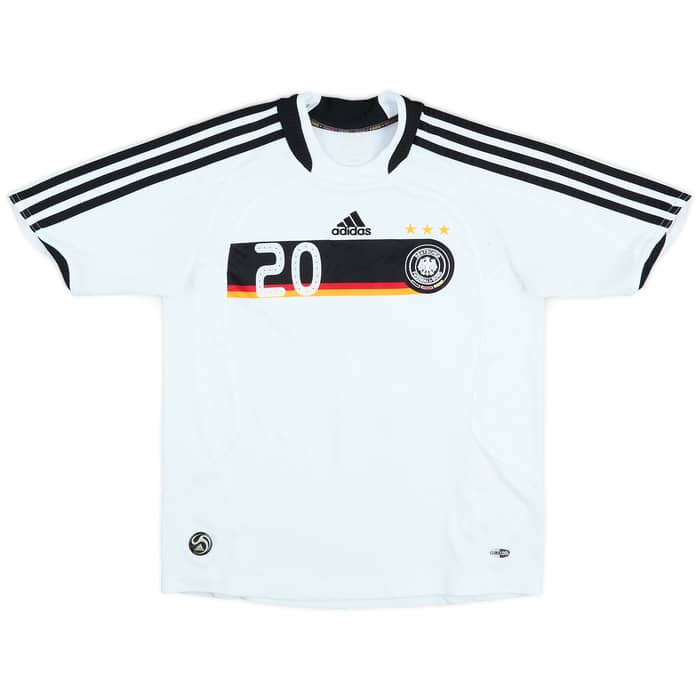 2008-09 Germany Home Shirt Podolski #20 - 7/10 - (S.Boys)