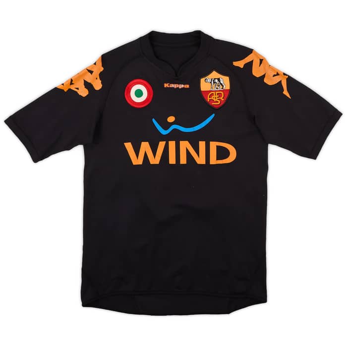 2007-08 Roma Third Shirt Giuly #14 - 5/10 - (S)