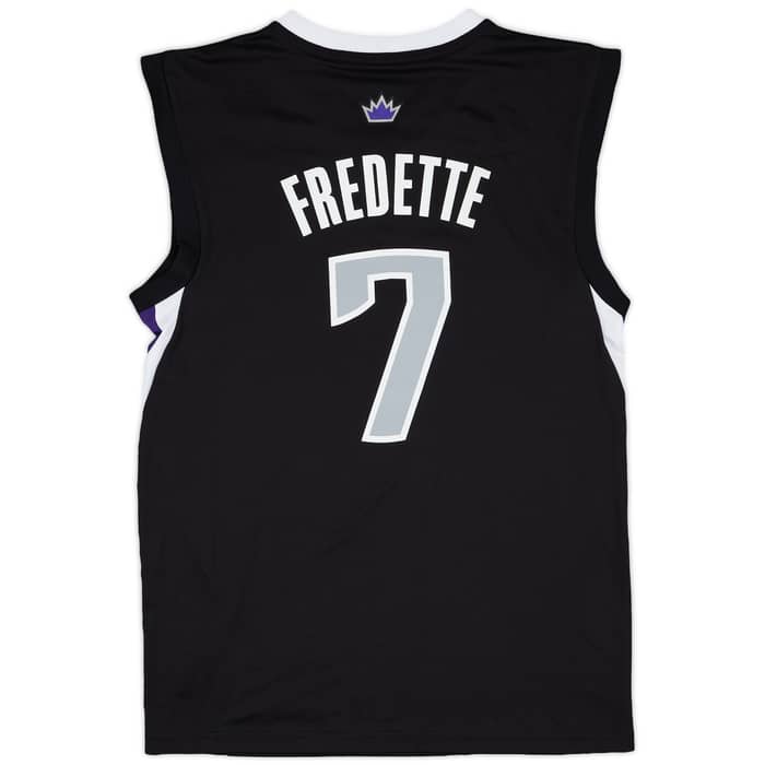 2011-14 Sacramento Kings Fredette #7 adidas Alternate Jersey - 9/10 - (S)