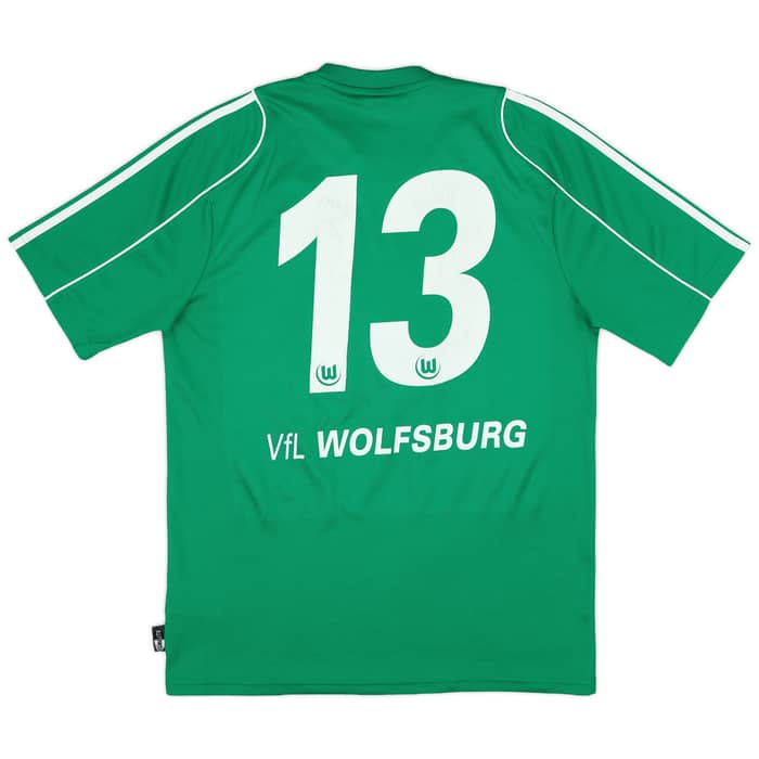 2009-10 Wolfsburg adidas Training Shirt #13 - 7/10 - (S)