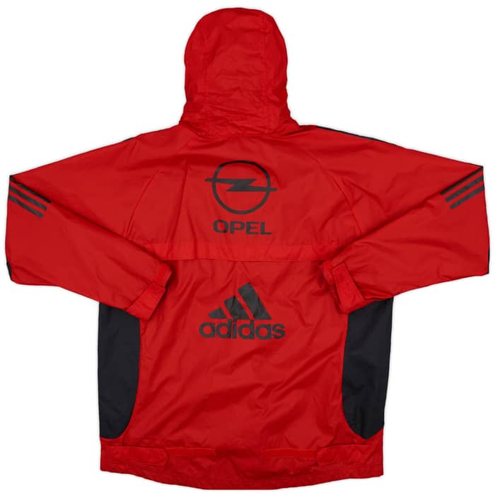 2004-05 AC Milan Player Issue adidas Hooded Rain Jacket - 5/10 - (L/XL)