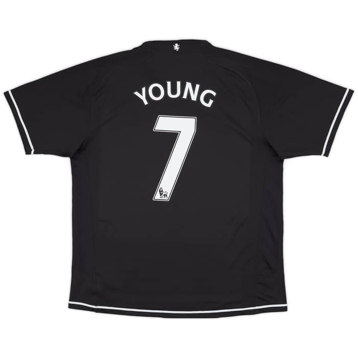 2007-08 Aston Villa Third Shirt Young #7 - 5/10 - (L)