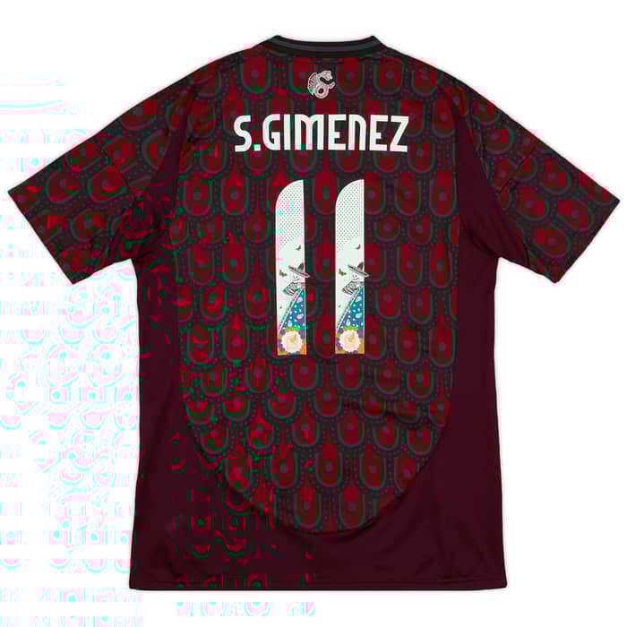 2024-25 Mexico Special Edition Home Shirt S.Gimenez #11