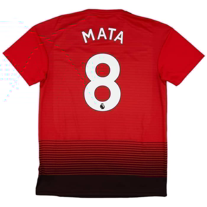 2018-19 Manchester United Home Shirt Mata #8 (M)
