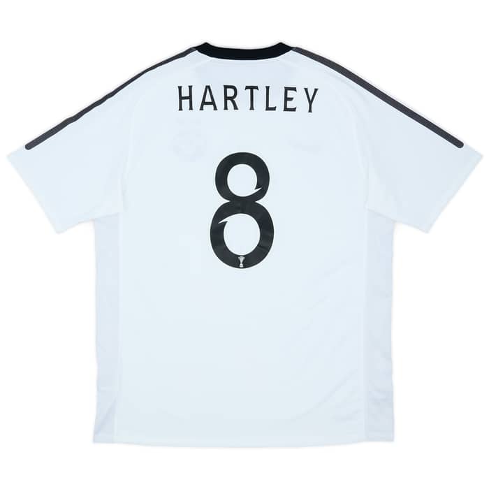 2010-11 Aberdeen Away Shirt Hartley #8 - 9/10 - (L)