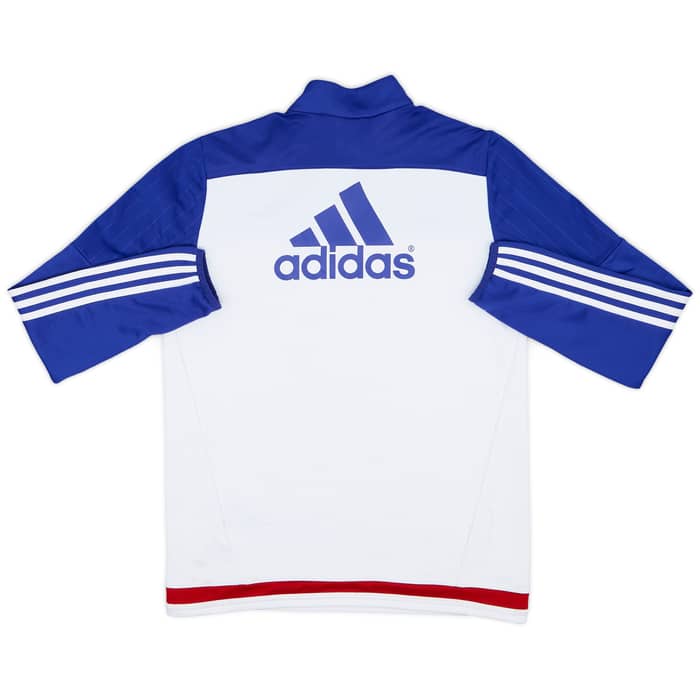 2015-16 Chelsea adidas 1/4 Zip Drill Top - 6/10 - (XL.Boys)