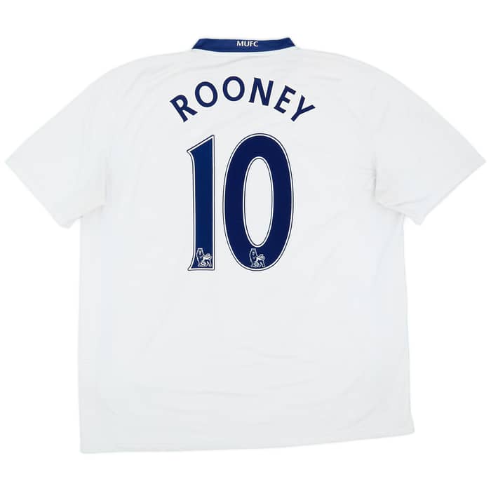 2008-10 Manchester United Away Shirt Rooney #10 - 5/10 - (XXL)