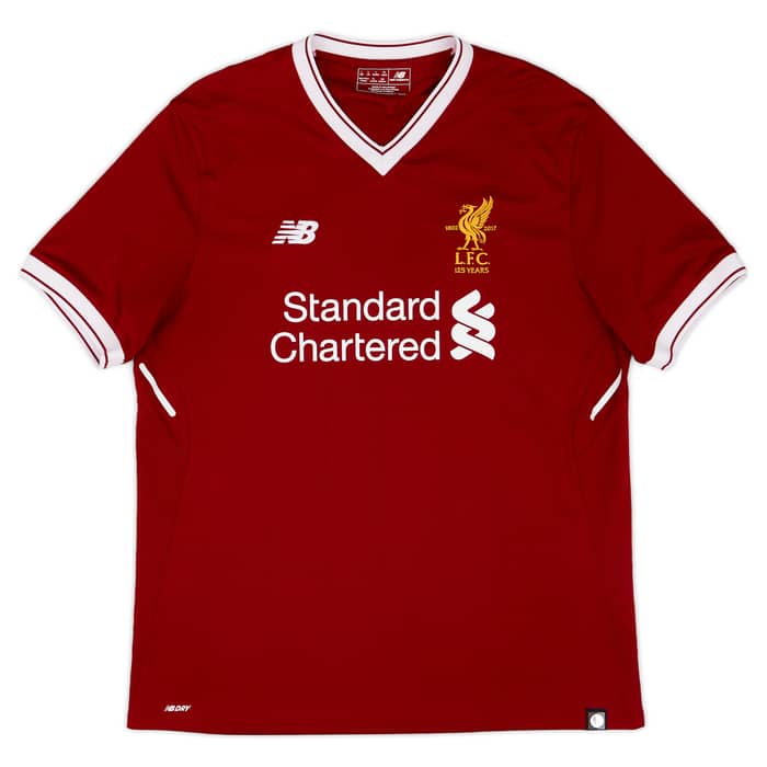 2017-18 Liverpool 125 Years Home Shirt Virgil #4