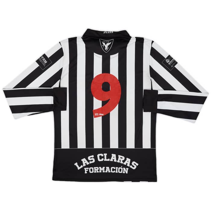 2019-20 FC Cartagena Centenary Home L/S Shirt #9 - 7/10 - (L)