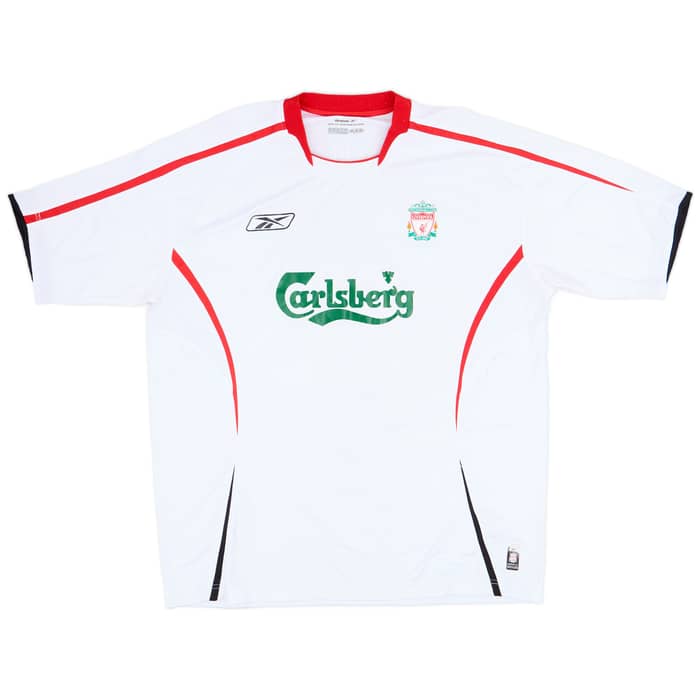 2005-06 Liverpool Away Shirt Fowler #11 - 9/10 - (XL)