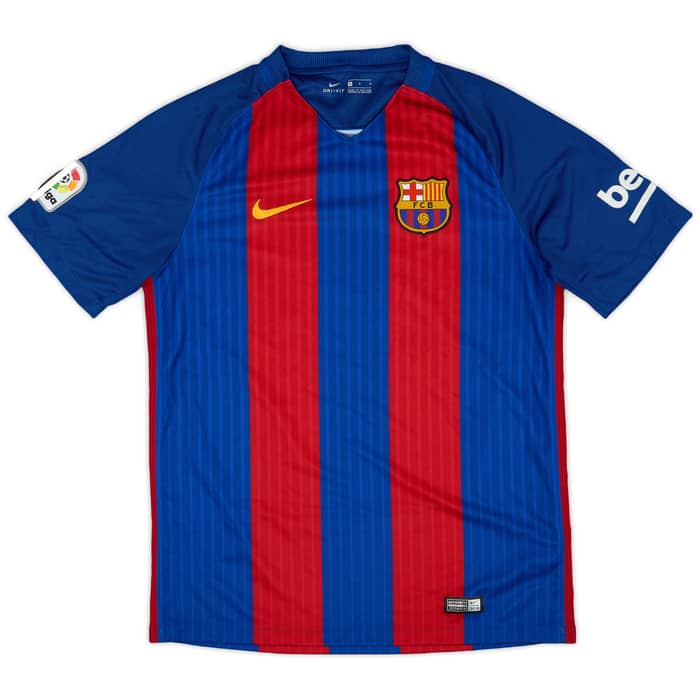 2016-17 Barcelona Home Shirt Messi #10