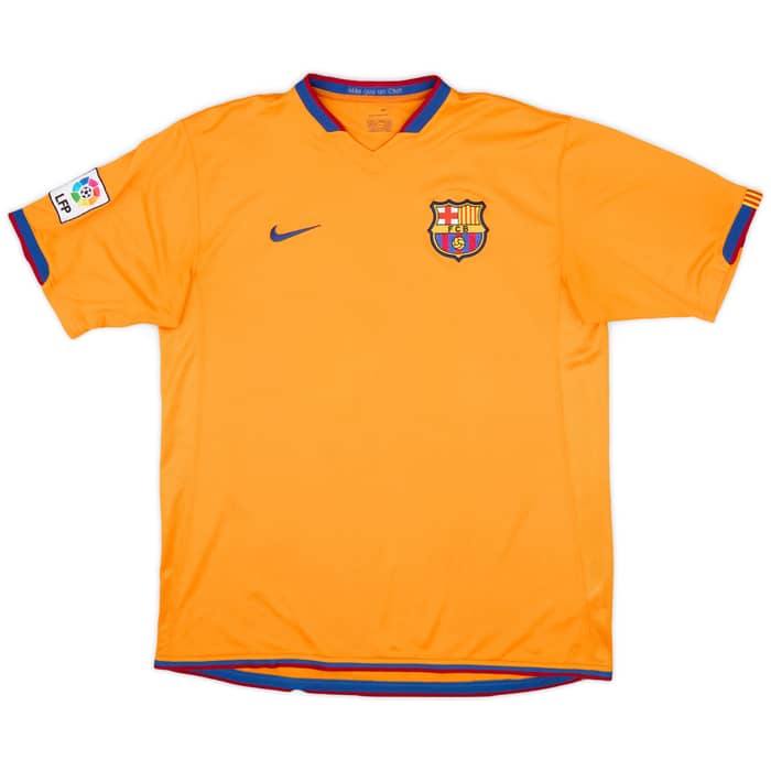 2006-08 Barcelona Away Shirt Messi #19 - 8/10 - (L)