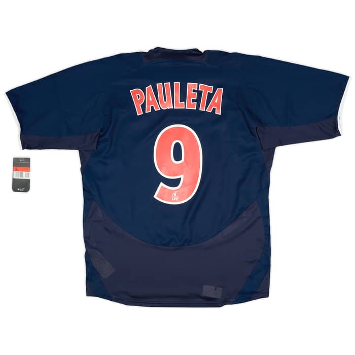 2003-04 Paris Saint-Germain Player Issue Home Shirt Pauleta #9 (L)