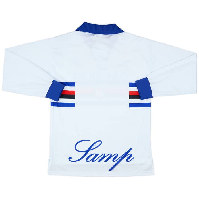 1997-98 Sampdoria Away L/S Shirt - 7/10 - (S)