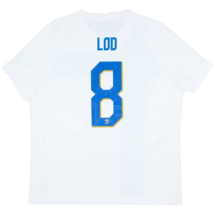 2024 Finland Match Issue Home Shirt Lod #8