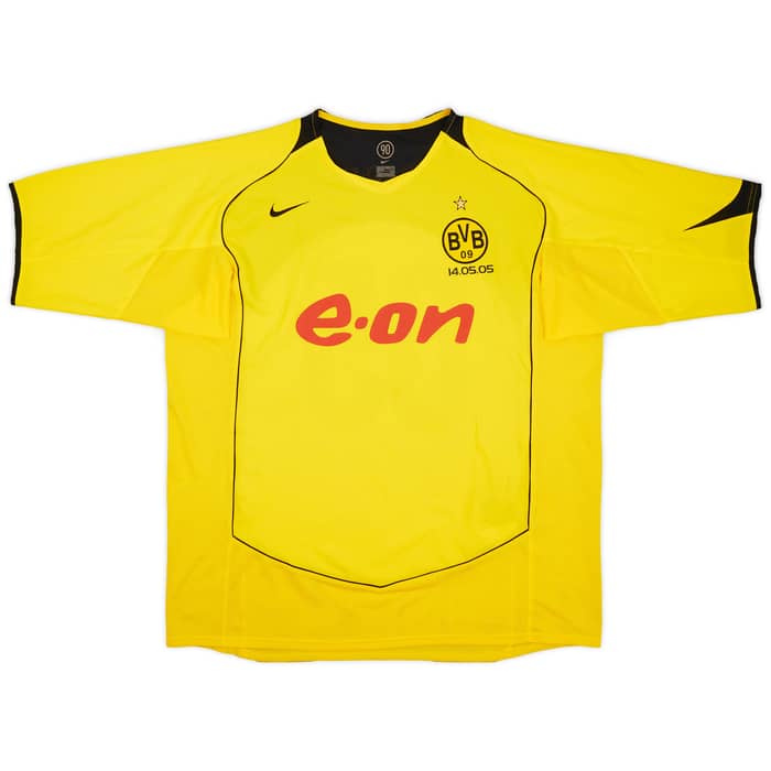 2004-05 Borussia Dortmund Home Shirt Derbysieger #05 - 9/10 - (XXL)