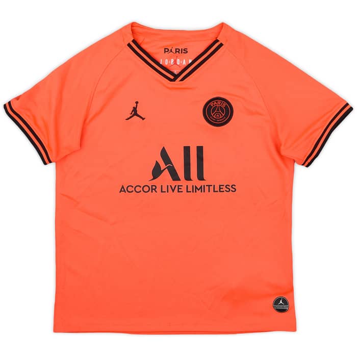 2019-20 Paris Saint-Germain Away Shirt - 7/10 - (6-7 Years)