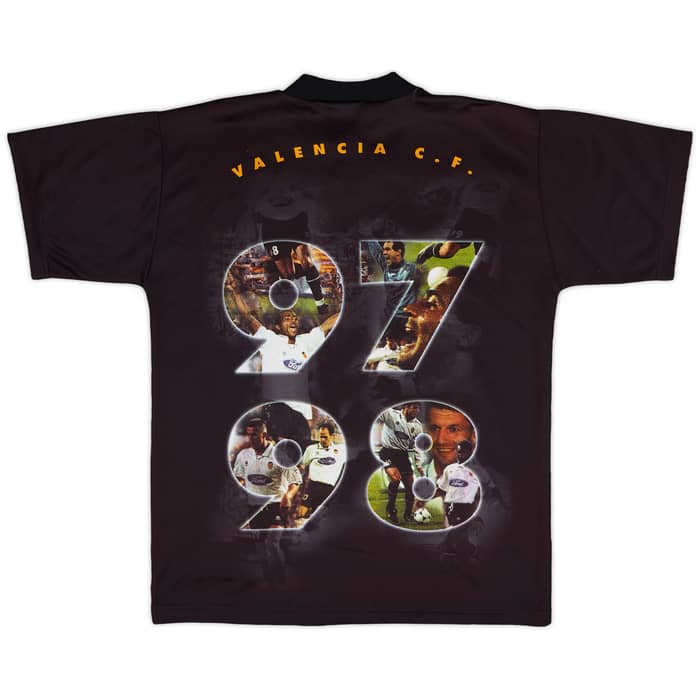 1997-98 Valencia Luanvi Graphic Shirt - 6/10 - (M)