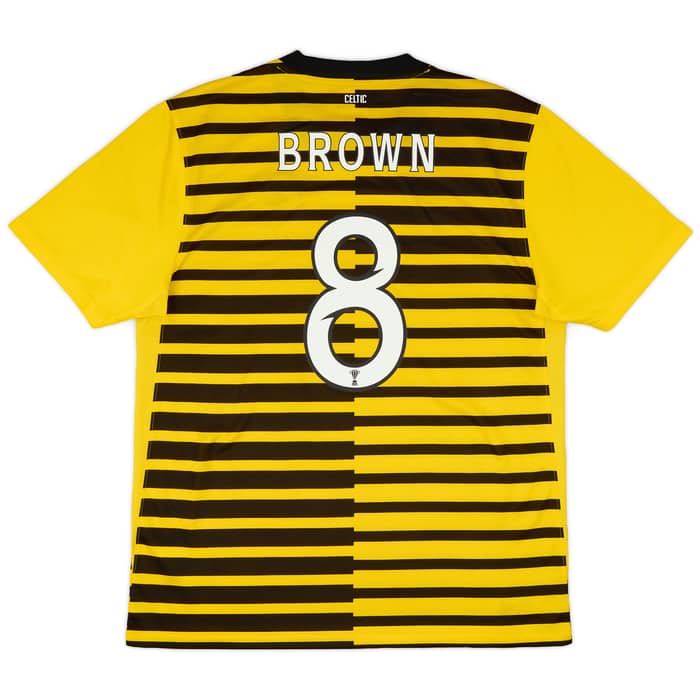 2011-12 Celtic Third Shirt Brown #8 - 9/10 - (L)