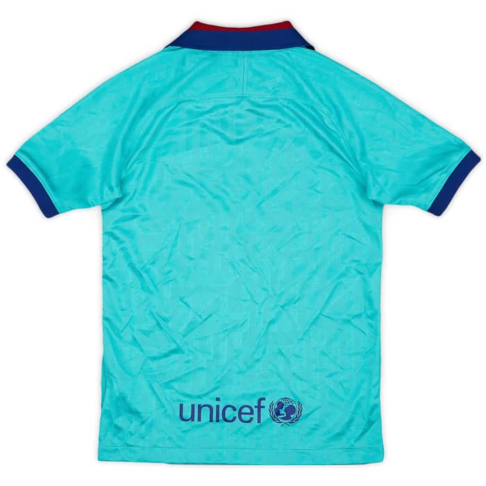 2019-20 Barcelona Third CL Shirt - 9/10 - (S.Boys)