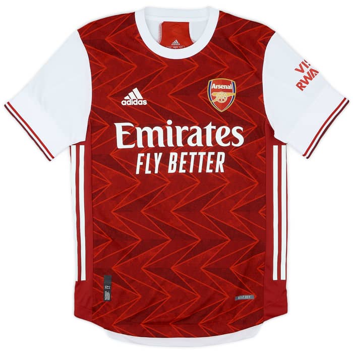 2020-21 Arsenal Authentic Home Shirt Saka #7 - 9/10 - (S)