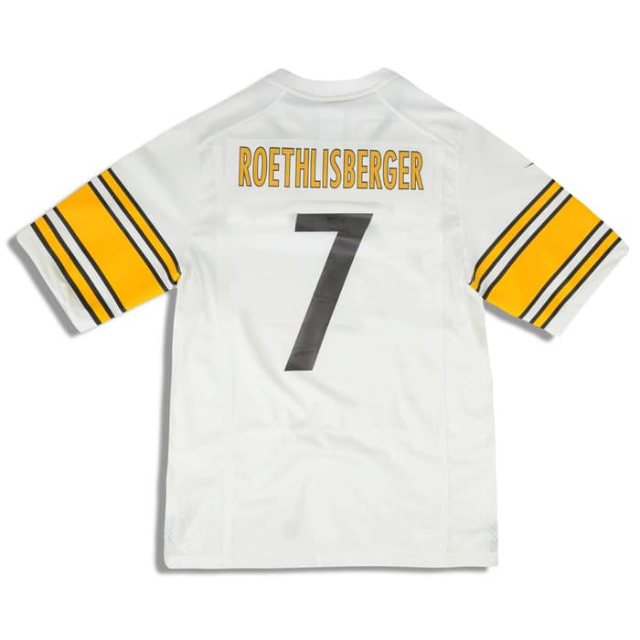 2018 Pittsburgh Steelers Roethlisberger #7 Nike Game Jersey (Away) S - W/Tags